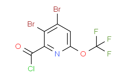 AM25461 | 1804553-21-6 | 3,4-Dibromo-6-(trifluoromethoxy)pyridine-2-carbonyl chloride