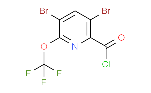 AM25464 | 1803548-53-9 | 3,5-Dibromo-2-(trifluoromethoxy)pyridine-6-carbonyl chloride