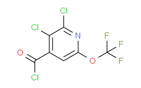 2,3-Dichloro-6-(trifluoromethoxy)pyridine-4-carbonyl chloride