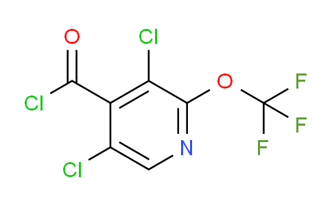 3,5-Dichloro-2-(trifluoromethoxy)pyridine-4-carbonyl chloride