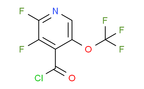 2,3-Difluoro-5-(trifluoromethoxy)pyridine-4-carbonyl chloride