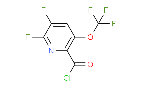 2,3-Difluoro-5-(trifluoromethoxy)pyridine-6-carbonyl chloride