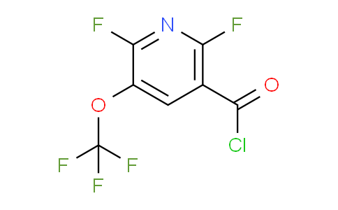 2,6-Difluoro-3-(trifluoromethoxy)pyridine-5-carbonyl chloride