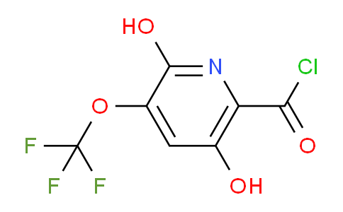 AM25524 | 1806092-19-2 | 2,5-Dihydroxy-3-(trifluoromethoxy)pyridine-6-carbonyl chloride