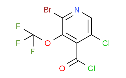 AM25534 | 1806210-87-6 | 2-Bromo-5-chloro-3-(trifluoromethoxy)pyridine-4-carbonyl chloride