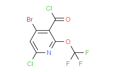 AM25535 | 1803976-59-1 | 4-Bromo-6-chloro-2-(trifluoromethoxy)pyridine-3-carbonyl chloride