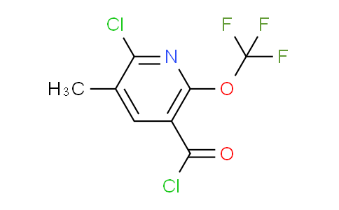 AM25536 | 1804670-47-0 | 2-Chloro-3-methyl-6-(trifluoromethoxy)pyridine-5-carbonyl chloride