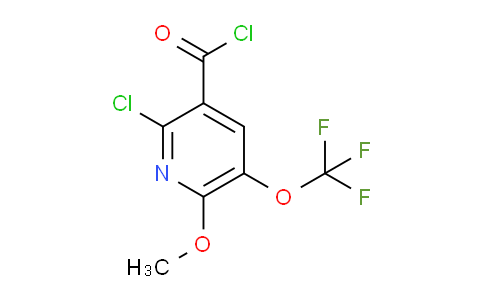 AM25543 | 1803690-53-0 | 2-Chloro-6-methoxy-5-(trifluoromethoxy)pyridine-3-carbonyl chloride