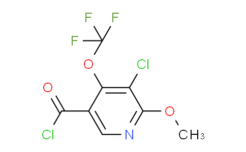 3-Chloro-2-methoxy-4-(trifluoromethoxy)pyridine-5-carbonyl chloride