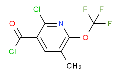 AM25548 | 1806241-05-3 | 2-Chloro-5-methyl-6-(trifluoromethoxy)pyridine-3-carbonyl chloride
