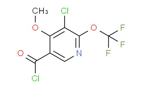 AM25549 | 1804802-63-8 | 3-Chloro-4-methoxy-2-(trifluoromethoxy)pyridine-5-carbonyl chloride