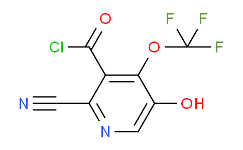 AM25556 | 1806040-82-3 | 2-Cyano-5-hydroxy-4-(trifluoromethoxy)pyridine-3-carbonyl chloride