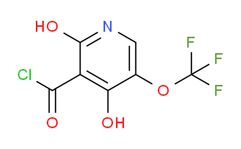 AM25576 | 1804497-59-3 | 2,4-Dihydroxy-5-(trifluoromethoxy)pyridine-3-carbonyl chloride