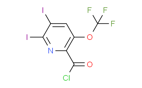 AM25582 | 1806116-07-3 | 2,3-Diiodo-5-(trifluoromethoxy)pyridine-6-carbonyl chloride
