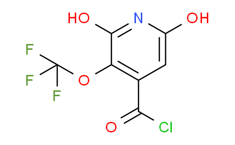 AM25584 | 1804032-63-0 | 2,6-Dihydroxy-3-(trifluoromethoxy)pyridine-4-carbonyl chloride