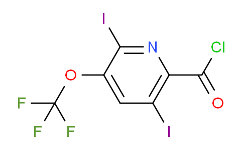AM25589 | 1804293-78-4 | 2,5-Diiodo-3-(trifluoromethoxy)pyridine-6-carbonyl chloride