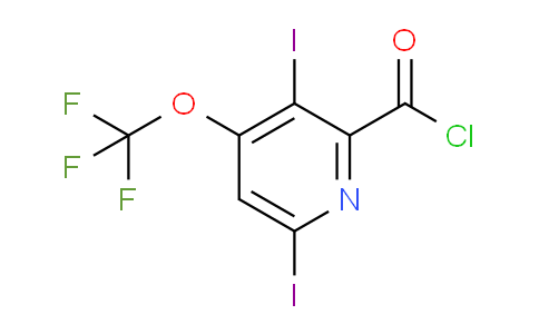 AM25591 | 1806116-11-9 | 3,6-Diiodo-4-(trifluoromethoxy)pyridine-2-carbonyl chloride