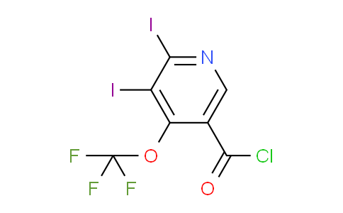 AM25592 | 1806102-45-3 | 2,3-Diiodo-4-(trifluoromethoxy)pyridine-5-carbonyl chloride