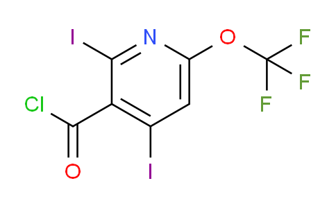 AM25599 | 1803934-74-8 | 2,4-Diiodo-6-(trifluoromethoxy)pyridine-3-carbonyl chloride