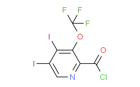 AM25600 | 1806102-51-1 | 4,5-Diiodo-3-(trifluoromethoxy)pyridine-2-carbonyl chloride