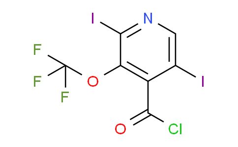 AM25601 | 1806102-48-6 | 2,5-Diiodo-3-(trifluoromethoxy)pyridine-4-carbonyl chloride