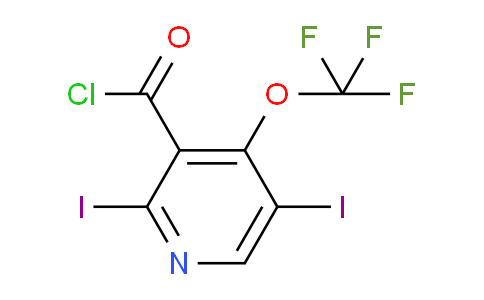 AM25603 | 1803440-95-0 | 2,5-Diiodo-4-(trifluoromethoxy)pyridine-3-carbonyl chloride