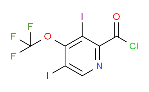 AM25605 | 1804520-37-3 | 3,5-Diiodo-4-(trifluoromethoxy)pyridine-2-carbonyl chloride