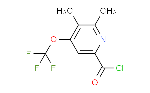 AM25607 | 1803639-16-8 | 2,3-Dimethyl-4-(trifluoromethoxy)pyridine-6-carbonyl chloride