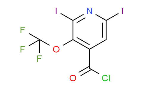AM25608 | 1804032-05-0 | 2,6-Diiodo-3-(trifluoromethoxy)pyridine-4-carbonyl chloride