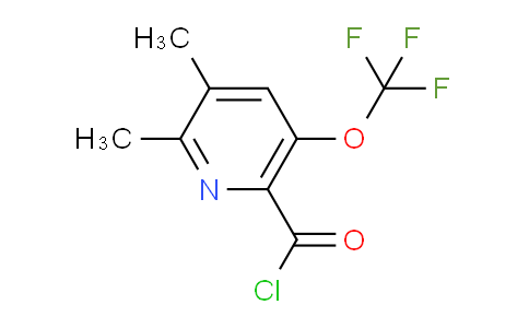 AM25609 | 1804506-61-3 | 2,3-Dimethyl-5-(trifluoromethoxy)pyridine-6-carbonyl chloride