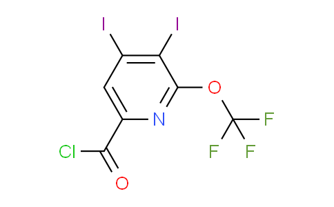 AM25610 | 1803987-01-0 | 3,4-Diiodo-2-(trifluoromethoxy)pyridine-6-carbonyl chloride
