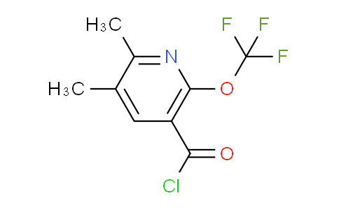 2,3-Dimethyl-6-(trifluoromethoxy)pyridine-5-carbonyl chloride
