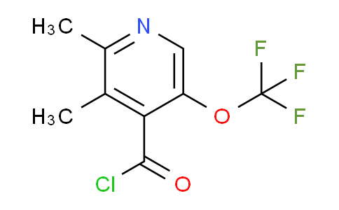 AM25616 | 1804294-41-4 | 2,3-Dimethyl-5-(trifluoromethoxy)pyridine-4-carbonyl chloride