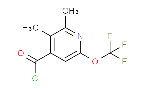 AM25618 | 1804530-73-1 | 2,3-Dimethyl-6-(trifluoromethoxy)pyridine-4-carbonyl chloride