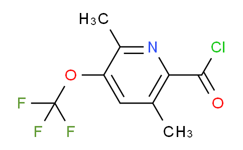 AM25619 | 1804294-52-7 | 2,5-Dimethyl-3-(trifluoromethoxy)pyridine-6-carbonyl chloride