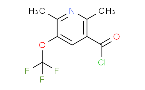 AM25625 | 1803534-10-2 | 2,6-Dimethyl-3-(trifluoromethoxy)pyridine-5-carbonyl chloride