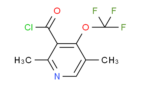 AM25627 | 1804294-61-8 | 2,5-Dimethyl-4-(trifluoromethoxy)pyridine-3-carbonyl chloride