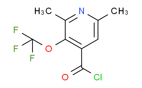 AM25631 | 1804377-88-5 | 2,6-Dimethyl-3-(trifluoromethoxy)pyridine-4-carbonyl chloride