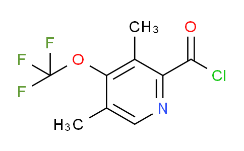AM25632 | 1803977-23-2 | 3,5-Dimethyl-4-(trifluoromethoxy)pyridine-2-carbonyl chloride
