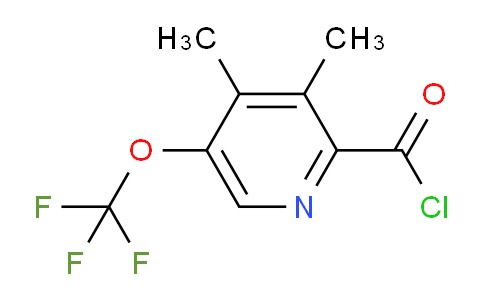 AM25635 | 1806118-79-5 | 3,4-Dimethyl-5-(trifluoromethoxy)pyridine-2-carbonyl chloride