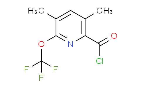 AM25640 | 1803534-16-8 | 3,5-Dimethyl-2-(trifluoromethoxy)pyridine-6-carbonyl chloride