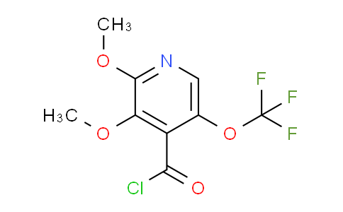 AM25642 | 1806140-12-4 | 2,3-Dimethoxy-5-(trifluoromethoxy)pyridine-4-carbonyl chloride