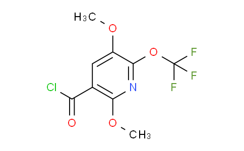 3,6-Dimethoxy-2-(trifluoromethoxy)pyridine-5-carbonyl chloride