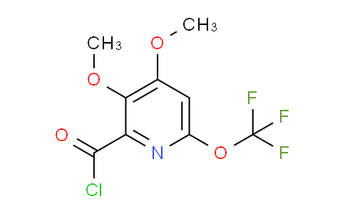 3,4-Dimethoxy-6-(trifluoromethoxy)pyridine-2-carbonyl chloride