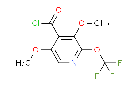 3,5-Dimethoxy-2-(trifluoromethoxy)pyridine-4-carbonyl chloride