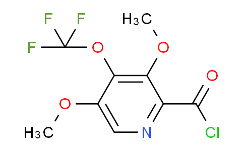 3,5-Dimethoxy-4-(trifluoromethoxy)pyridine-2-carbonyl chloride