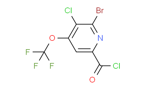 AM25661 | 1806016-01-2 | 2-Bromo-3-chloro-4-(trifluoromethoxy)pyridine-6-carbonyl chloride