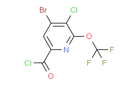 AM25674 | 1804592-88-8 | 4-Bromo-3-chloro-2-(trifluoromethoxy)pyridine-6-carbonyl chloride