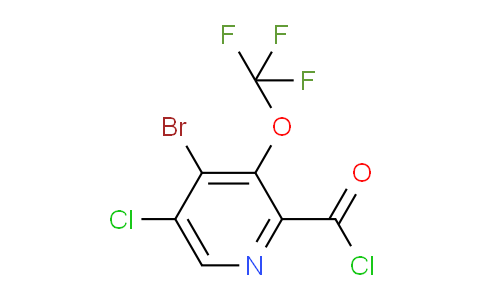 AM25675 | 1803660-89-0 | 4-Bromo-5-chloro-3-(trifluoromethoxy)pyridine-2-carbonyl chloride