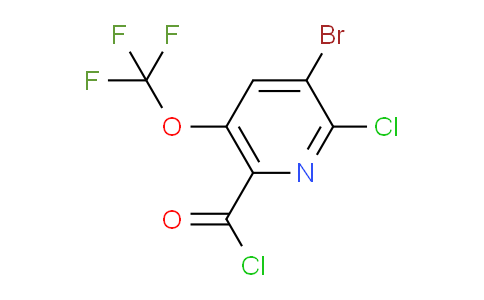 AM25681 | 1805999-83-0 | 3-Bromo-2-chloro-5-(trifluoromethoxy)pyridine-6-carbonyl chloride